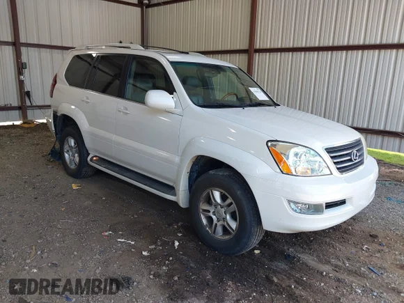 ✅ 2006 Lexus GX 470 • VIN: JTJBT20X160100705 • Lot: 42869228. Wystawiony na IAAI z przebiegiem 241 974 mil. Bezpłatny archiwum sprzedaży aukcyjnych z USA i szczegółowy raport historii pojazdu na DreamBid. Zdjęcie 1.