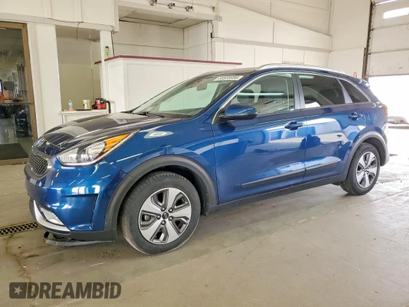 ✅ 2019 Kia Niro LX • VIN: KNDCB3LC4K5303321 • Lot: 58508956. Wystawiony na Copart z przebiegiem 74 060 mil. Bezpłatny archiwum sprzedaży aukcyjnych z USA i szczegółowy raport historii pojazdu na DreamBid. Zdjęcie 1.