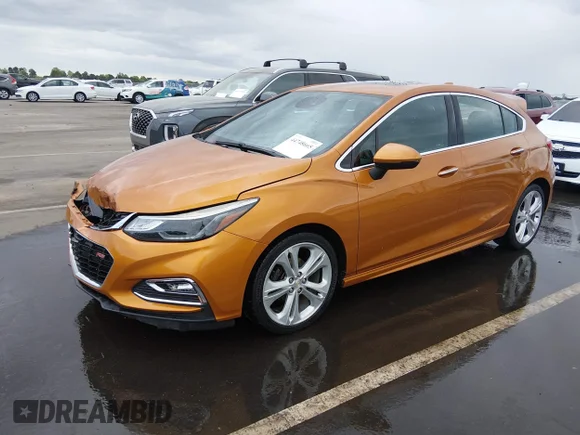✅ 2017 Chevrolet Cruze Premier • VIN: 3G1BF6SM6HS576506 • Лот: 44748665. Опубліковано раніше на IAAI з пробігом 85 162 миль. Безкоштовний доступ до архіву аукціонних продажів зі США та докладний звіт про історію автомобіля на DreamBid. Зображення 2.
