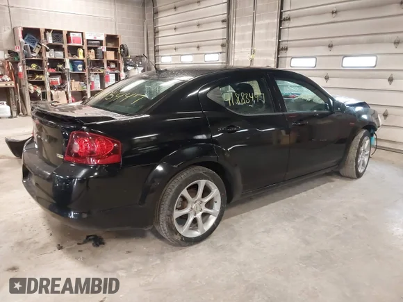 ✅ 2011 Dodge Avenger Heat • VIN: 1B3BD1FG6BN543920 • Lot: 41883447. Listed on IAAI with 133,481 mi. Free auction sales archive from the USA and detailed vehicle history report at DreamBid. Image 4.