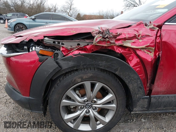 ✅ 2022 Mazda CX-30 S Premium • VIN: 3MVDMBDL0NM403047 • Lot: 44576573. Wystawiony na IAAI z przebiegiem 51 956 mil. Bezpłatny archiwum sprzedaży aukcyjnych z USA i szczegółowy raport historii pojazdu na DreamBid. Zdjęcie 6.