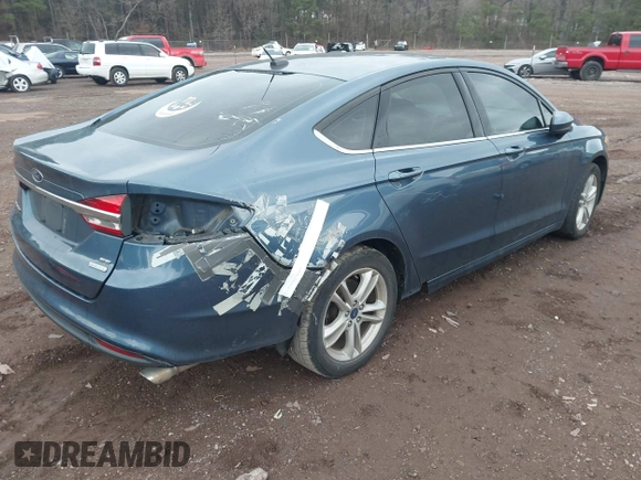 ✅ 2018 Ford Fusion SE • VIN: 3FA6P0HD8JR227103 • Lot: 44484960. Wystawiony na IAAI z przebiegiem 158 165 mil. Bezpłatny archiwum sprzedaży aukcyjnych z USA i szczegółowy raport historii pojazdu na DreamBid. Zdjęcie 4.
