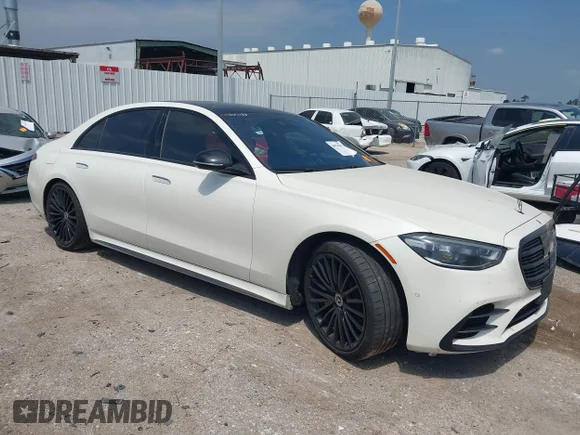 ✅ 2023 Mercedes-Benz S 500 • VIN: W1K6G6DB7PA191284 • Lot: 44979907. Wystawiony na IAAI z przebiegiem 38 785 mil. Bezpłatny archiwum sprzedaży aukcyjnych z USA i szczegółowy raport historii pojazdu na DreamBid. Zdjęcie 1.