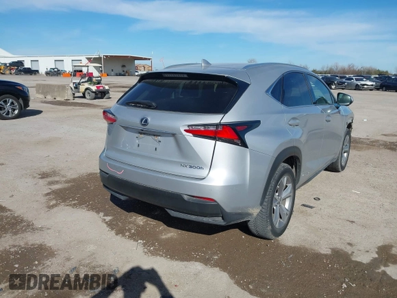 ✅ 2017 Lexus NX 300h • VIN: JTJBJRBZ0H2069922 • Lot: 44138999. Wystawiony na IAAI z przebiegiem 109 530 mil. Bezpłatny archiwum sprzedaży aukcyjnych z USA i szczegółowy raport historii pojazdu na DreamBid. Zdjęcie 4.