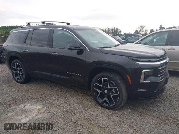 ✅ 2025 Chevrolet Traverse AWD High Country • VIN: 1GNEVKRS8SJ286790 • Lot: 43174149. Listed on IAAI with 1,772 mi. Free auction sales archive from the USA and detailed vehicle history report at DreamBid. Image 1.