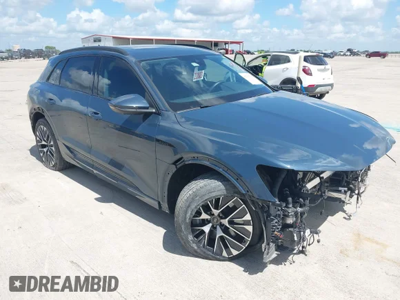 ✅ 2024 Audi Q8 e-tron Premium Plus • VIN: WA15AAGE1RB051528 • Lot: 42739764. Wystawiony na IAAI z przebiegiem Nie podano. Bezpłatny archiwum sprzedaży aukcyjnych z USA i szczegółowy raport historii pojazdu na DreamBid. Zdjęcie 1.