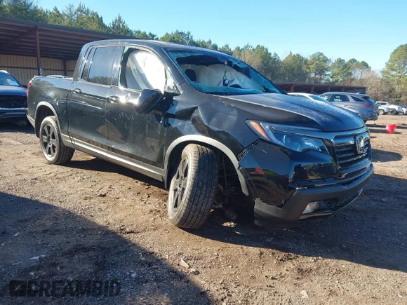 ✅ 2020 Honda Ridgeline Black Edition • VIN: 5FPYK3F82LB026754 • Лот: 44479556. Опубликован ранее на IAAI с пробегом 55 719 миль. Бесплатный доступ к архиву аукционных продаж из США и подробный отчёт об истории автомобиля на DreamBid. Изображение 1.
