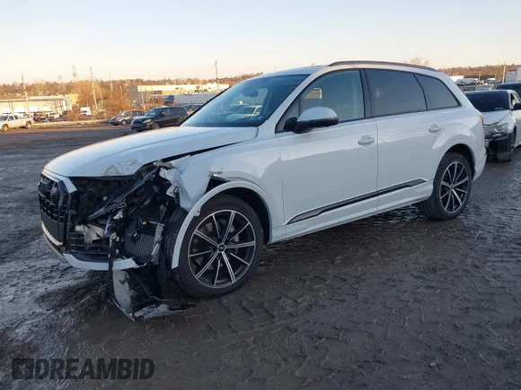 ✅ 2023 Audi Q7 Premium Plus • VIN: WA1LXBF71PD005438 • Lot: 43988431. Wystawiony na IAAI z przebiegiem 31 063 mil. Bezpłatny archiwum sprzedaży aukcyjnych z USA i szczegółowy raport historii pojazdu na DreamBid. Zdjęcie 2.