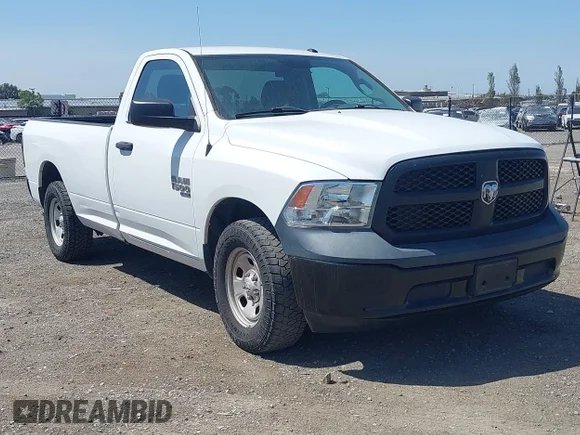 ✅ 2019 Ram 1500 Tradesman • VIN: 3C6JR6DG5KG502805 • Lot: 44881662. Listed on IAAI with 57,042 mi. Free auction sales archive from the USA and detailed vehicle history report at DreamBid. Image 1.