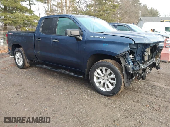 ✅ 2019 Chevrolet Silverado 1500 Custom • VIN: 1GCRYBEH3KZ387653 • Лот: 44009575. Опубликован ранее на IAAI с пробегом 94 648 миль. Бесплатный доступ к архиву аукционных продаж из США и подробный отчёт об истории автомобиля на DreamBid. Изображение 1.