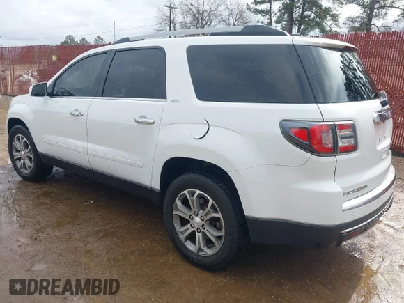 ✅ 2016 GMC Acadia SLT • VIN: 1GKKRRKD3GJ132553 • Lot: 44301130. Wystawiony na IAAI z przebiegiem 174 398 mil. Bezpłatny archiwum sprzedaży aukcyjnych z USA i szczegółowy raport historii pojazdu na DreamBid. Zdjęcie 3.