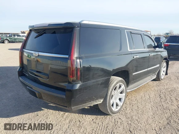 ✅ 2016 Cadillac Escalade ESV Luxury Collection • VIN: 1GYS3HKJ8GR360279 • Lot: 44304040. Wystawiony na IAAI z przebiegiem 158 196 mil. Bezpłatny archiwum sprzedaży aukcyjnych z USA i szczegółowy raport historii pojazdu na DreamBid. Zdjęcie 4.