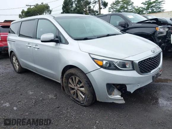 ✅ 2018 Kia Sedona LX • VIN: KNDMB5C16J6380232 • Лот: 45329027. Опубликован ранее на IAAI с пробегом 70 495 миль. Бесплатный доступ к архиву аукционных продаж из США и подробный отчёт об истории автомобиля на DreamBid. Изображение 1.