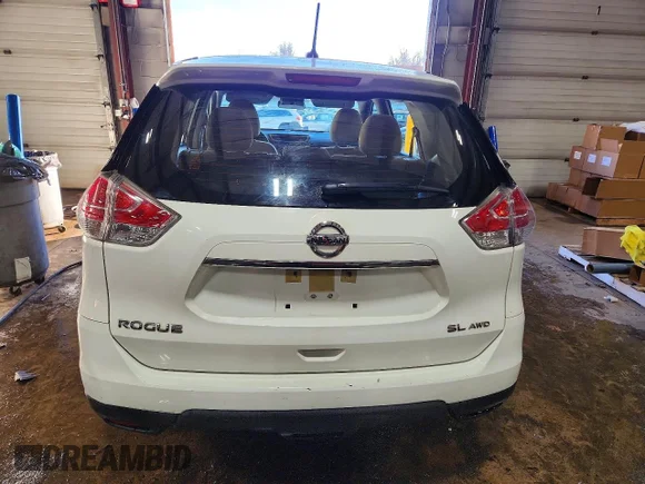 ✅ 2016 Nissan Rogue SV • VIN: JN8AT2MV2GW140608 • Lot: 74541195. Wystawiony na Copart z przebiegiem 112 869 mil. Bezpłatny archiwum sprzedaży aukcyjnych z USA i szczegółowy raport historii pojazdu na DreamBid. Zdjęcie 6.