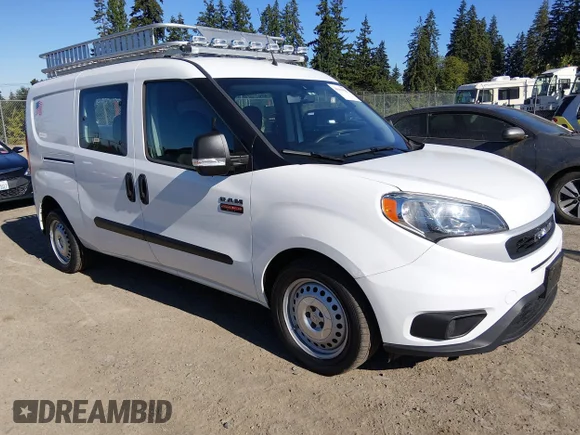 ✅ 2022 Ram ProMaster City Cargo Tradesman • VIN: ZFBHRFAB8N6W50505 • Lot: 45604482. Wystawiony na IAAI z przebiegiem 20 091 mil. Bezpłatny archiwum sprzedaży aukcyjnych z USA i szczegółowy raport historii pojazdu na DreamBid. Zdjęcie 1.