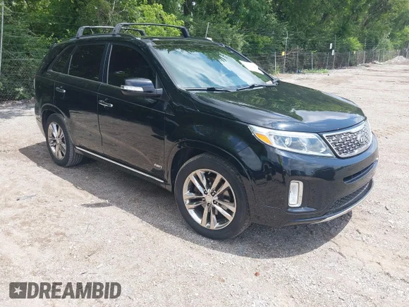 ✅ 2014 Kia Sorento SX • VIN: 5XYKWDA76EG527715 • Lot: 45358700. Wystawiony na IAAI z przebiegiem 196 750 mil. Bezpłatny archiwum sprzedaży aukcyjnych z USA i szczegółowy raport historii pojazdu na DreamBid. Zdjęcie 1.