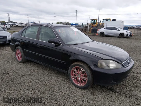 ✅ 1999 Honda Civic EX • VIN: 2HGEJ8643XH543801 • Лот: 44864732. Опубликован ранее на IAAI с пробегом 210 713 миль. Бесплатный доступ к архиву аукционных продаж из США и подробный отчёт об истории автомобиля на DreamBid. Изображение 1.