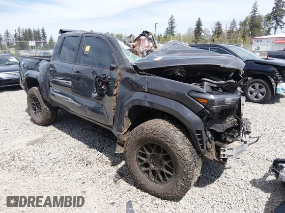 ✅ 2024 Toyota Tacoma TRD Off Road • VIN: 3TMLB5JNXRM018109 • Lot: 44992862. Listed on IAAI with Not provided. Free auction sales archive from the USA and detailed vehicle history report at DreamBid. Image 1.