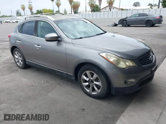 ✅ 2008 Infiniti EX Journey • VIN: JNKAJ09E78M301156 • Lot: 45624752. Listed on IAAI with 171,233 mi. Free auction sales archive from the USA and detailed vehicle history report at DreamBid. Image 1.
