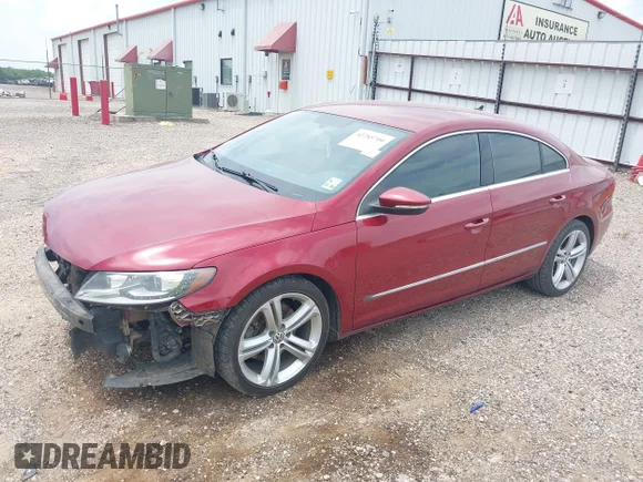 ✅ 2013 Volkswagen CC Sport Plus • VIN: WVWBP7AN5DE547412 • Lot: 42285700. Wystawiony na IAAI z przebiegiem 128 132 mil. Bezpłatny archiwum sprzedaży aukcyjnych z USA i szczegółowy raport historii pojazdu na DreamBid. Zdjęcie 2.