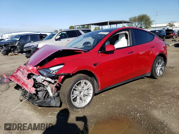 ✅ 2022 Tesla Model Y Long Range • VIN: 7SAYGDEE8NF318809 • Лот: 42697873. Опубликован ранее на Copart с пробегом Не указан. Бесплатный доступ к архиву аукционных продаж из США и подробный отчёт об истории автомобиля на DreamBid. Изображение 1.
