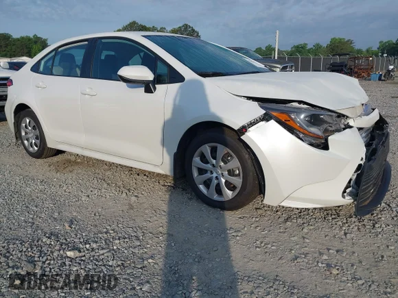 ✅ 2026 Toyota Corolla LE • VIN: 5YFB4MDE5TP407834 • Lot: 45064578. Listed on IAAI with 4,767 mi. Free auction sales archive from the USA and detailed vehicle history report at DreamBid. Image 1.