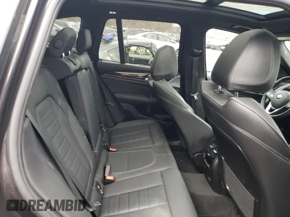 ✅ 2021 BMW X3 xDrive30i • VIN: 5UXTY5C02M9G54273 • Lot: 46119853. Listed on Copart with 21,875 mi. Free auction sales archive from the USA and detailed vehicle history report at DreamBid. Image 11.