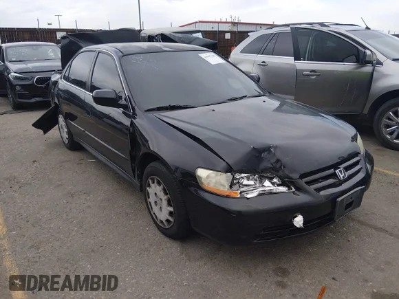 ✅ 2002 Honda Accord LX • VIN: 3HGCG56442G705366 • Lot: 44997380. Listed on IAAI with Not provided. Free auction sales archive from the USA and detailed vehicle history report at DreamBid. Image 1.