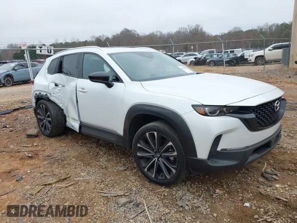 ✅ 2023 Mazda CX-50 S Premium Plus • VIN: 7MMVABEM8PN109698 • Lot: 44510860. Listed on IAAI with 23,188 mi. Free auction sales archive from the USA and detailed vehicle history report at DreamBid. Image 1.