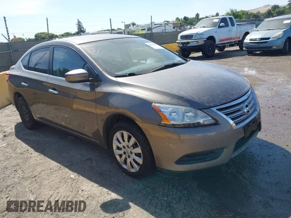 ✅ 2015 Nissan Sentra SV • VIN: 3N1AB7AP5FL647740 • Лот: 45104863. Опубликован ранее на IAAI с пробегом 146 312 миль. Бесплатный доступ к архиву аукционных продаж из США и подробный отчёт об истории автомобиля на DreamBid. Изображение 1.