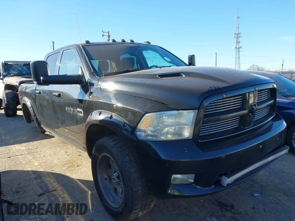 ✅ 2011 Ram 1500 Big Horn • VIN: 1D7RV1CT9BS581564 • Lot: 41192408. Listed on IAAI with 189,900 mi. Free auction sales archive from the USA and detailed vehicle history report at DreamBid. Image 1.