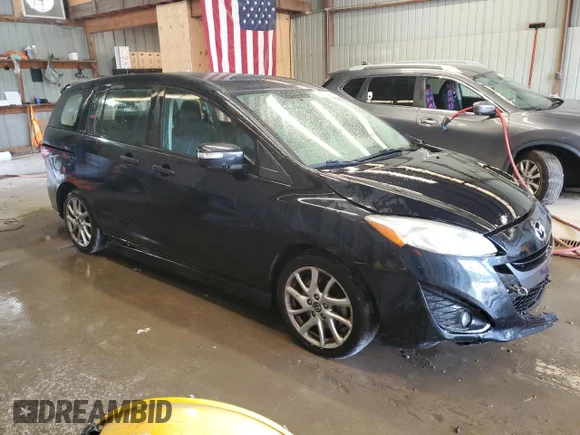 ✅ 2013 Mazda 5 Touring • VIN: JM1CW2CL2D0161579 • Лот: 70838445. Опубліковано раніше на Copart з пробігом 188 783 миль. Безкоштовний доступ до архіву аукціонних продажів зі США та докладний звіт про історію автомобіля на DreamBid. Зображення 4.