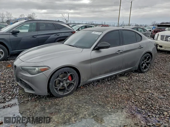 ✅ 2019 Alfa Romeo Giulia • VIN: ZARFAMAN1K7608649 • Lot: 99257595. Listed on Copart with 59,348 mi. Free auction sales archive from the USA and detailed vehicle history report at DreamBid. Image 1.