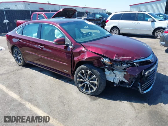 ✅ 2016 Toyota Avalon XLE Premium • VIN: 4T1BD1EB3GU057112 • Lot: 43255704. Listed on IAAI with 153,834 mi. Free auction sales archive from the USA and detailed vehicle history report at DreamBid. Image 1.