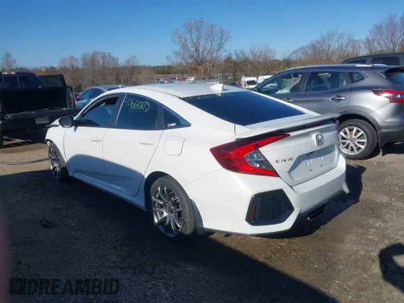 ✅ 2019 Honda Civic Si • VIN: 2HGFC1E54KH705007 • Lot: 43661277. Wystawiony na IAAI z przebiegiem 116 846 mil. Bezpłatny archiwum sprzedaży aukcyjnych z USA i szczegółowy raport historii pojazdu na DreamBid. Zdjęcie 3.