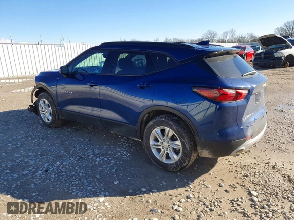 ✅ 2022 Chevrolet Blazer LT • VIN: 3GNKBHR42NS149556 • Lot: 78340505. Wystawiony na Copart z przebiegiem 32 102 mil. Bezpłatny archiwum sprzedaży aukcyjnych z USA i szczegółowy raport historii pojazdu na DreamBid. Zdjęcie 2.