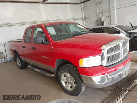 ✅ 2002 Dodge 1500 • VIN: 3D7HU18Z72G138140 • Lot: 45056568. Wystawiony na IAAI z przebiegiem 184 558 mil. Bezpłatny archiwum sprzedaży aukcyjnych z USA i szczegółowy raport historii pojazdu na DreamBid. Zdjęcie 1.