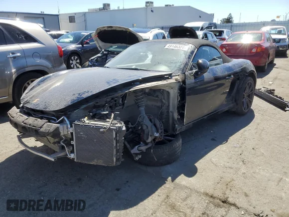 ✅ 2017 Porsche 718 Boxster S • VIN: WP0CB2A84HS240482 • Лот: 49146324. Опубліковано раніше на Copart з пробігом 36 171 миль. Безкоштовний доступ до архіву аукціонних продажів зі США та докладний звіт про історію автомобіля на DreamBid. Зображення 1.