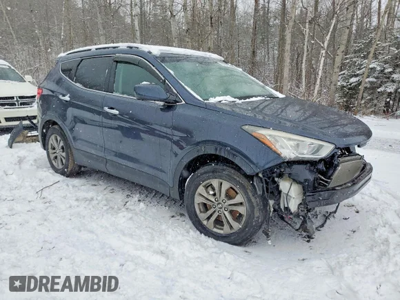 ✅ 2014 Hyundai Santa Fe • VIN: 5XYZUDLB6EG181932 • Lot: 79167565. Listed on Copart with 220,704 mi. Free auction sales archive from the USA and detailed vehicle history report at DreamBid. Image 4.