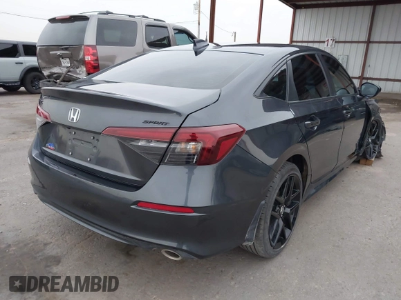 ✅ 2026 Honda Civic Sport • VIN: 2HGFE2F59TH509564 • Lot: 43969074. Wystawiony na IAAI z przebiegiem Nie podano. Bezpłatny archiwum sprzedaży aukcyjnych z USA i szczegółowy raport historii pojazdu na DreamBid. Zdjęcie 4.