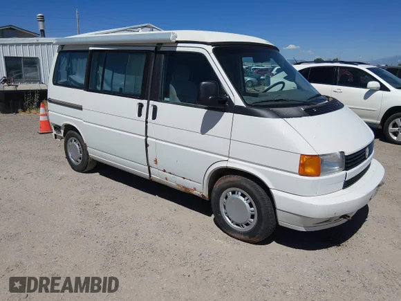 ✅ 1993 Volkswagen EuroVan • VIN: WV2MC0705PH072002 • Lot: 45408323. Listed on IAAI with 147,990 mi. Free auction sales archive from the USA and detailed vehicle history report at DreamBid. Image 1.