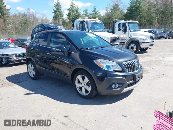 ✅ 2015 Buick Encore Convenience • VIN: KL4CJBSB7FB134970 • Lot: 45048655. Listed on IAAI with 74,216 mi. Free auction sales archive from the USA and detailed vehicle history report at DreamBid. Image 1.
