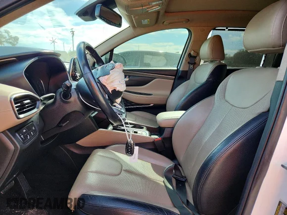 ✅ 2019 Hyundai Santa Fe Limited • VIN: 5NMS53AD8KH125408 • Lot: 98354125. Wystawiony na Copart z przebiegiem 66 864 mil. Bezpłatny archiwum sprzedaży aukcyjnych z USA i szczegółowy raport historii pojazdu na DreamBid. Zdjęcie 7.