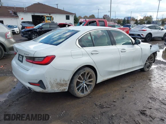 ✅ 2019 BMW 3 Series 330i xDrive • VIN: 3MW5R7J5XK8B00305 • Lot: 43697162. Wystawiony na IAAI z przebiegiem 90 691 mil. Bezpłatny archiwum sprzedaży aukcyjnych z USA i szczegółowy raport historii pojazdu na DreamBid. Zdjęcie 4.