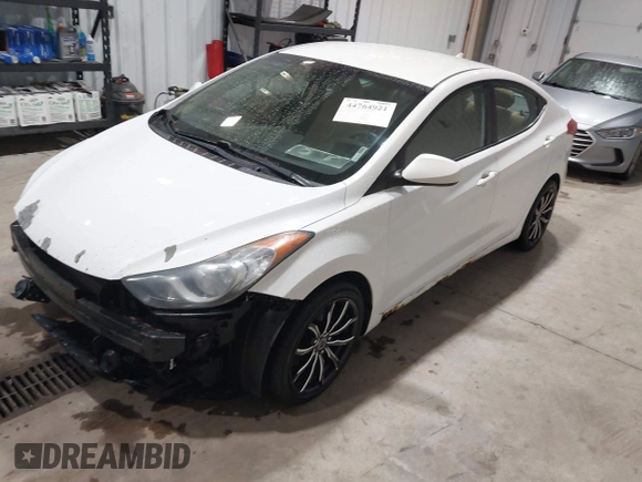 ✅ 2013 Hyundai Elantra GLS • VIN: 5NPDH4AE2DH177797 • Lot: 44764921. Wystawiony na IAAI z przebiegiem 234 720 mil. Bezpłatny archiwum sprzedaży aukcyjnych z USA i szczegółowy raport historii pojazdu na DreamBid. Zdjęcie 2.