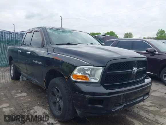 ✅ 2011 Ram 1500 Big Horn • VIN: 1D7RV1GP6BS533680 • Лот: 45023114. Опубліковано раніше на IAAI з пробігом 158 780 миль. Безкоштовний доступ до архіву аукціонних продажів зі США та докладний звіт про історію автомобіля на DreamBid. Зображення 1.