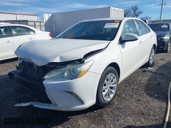✅ 2016 Toyota Camry LE • VIN: 4T4BF1FK3GR563098 • Lot: 44403917. Wystawiony na IAAI z przebiegiem 164 035 mil. Bezpłatny archiwum sprzedaży aukcyjnych z USA i szczegółowy raport historii pojazdu na DreamBid. Zdjęcie 2.