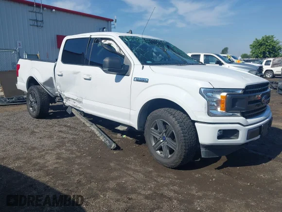 ✅ 2020 Ford F-150 XLT • VIN: 1FTFW1E56LKE28151 • Lot: 45229094. Listed on IAAI with 81,474 mi. Free auction sales archive from the USA and detailed vehicle history report at DreamBid. Image 1.