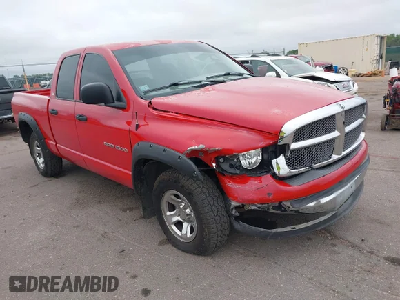 ✅ 2002 Dodge 1500 • VIN: 3D7HU18N12G131343 • Lot: 45110144. Wystawiony na IAAI z przebiegiem 115 584 mil. Bezpłatny archiwum sprzedaży aukcyjnych z USA i szczegółowy raport historii pojazdu na DreamBid. Zdjęcie 1.