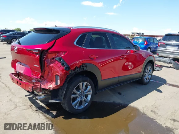 ✅ 2024 Mazda CX-30 S Preferred • VIN: 3MVDMBCM1RM698420 • Лот: 43226640. Опубліковано раніше на IAAI з пробігом 22 235 миль. Безкоштовний доступ до архіву аукціонних продажів зі США та докладний звіт про історію автомобіля на DreamBid. Зображення 4.